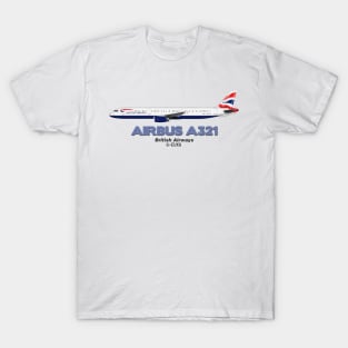 Airbus A321 - British Airways T-Shirt